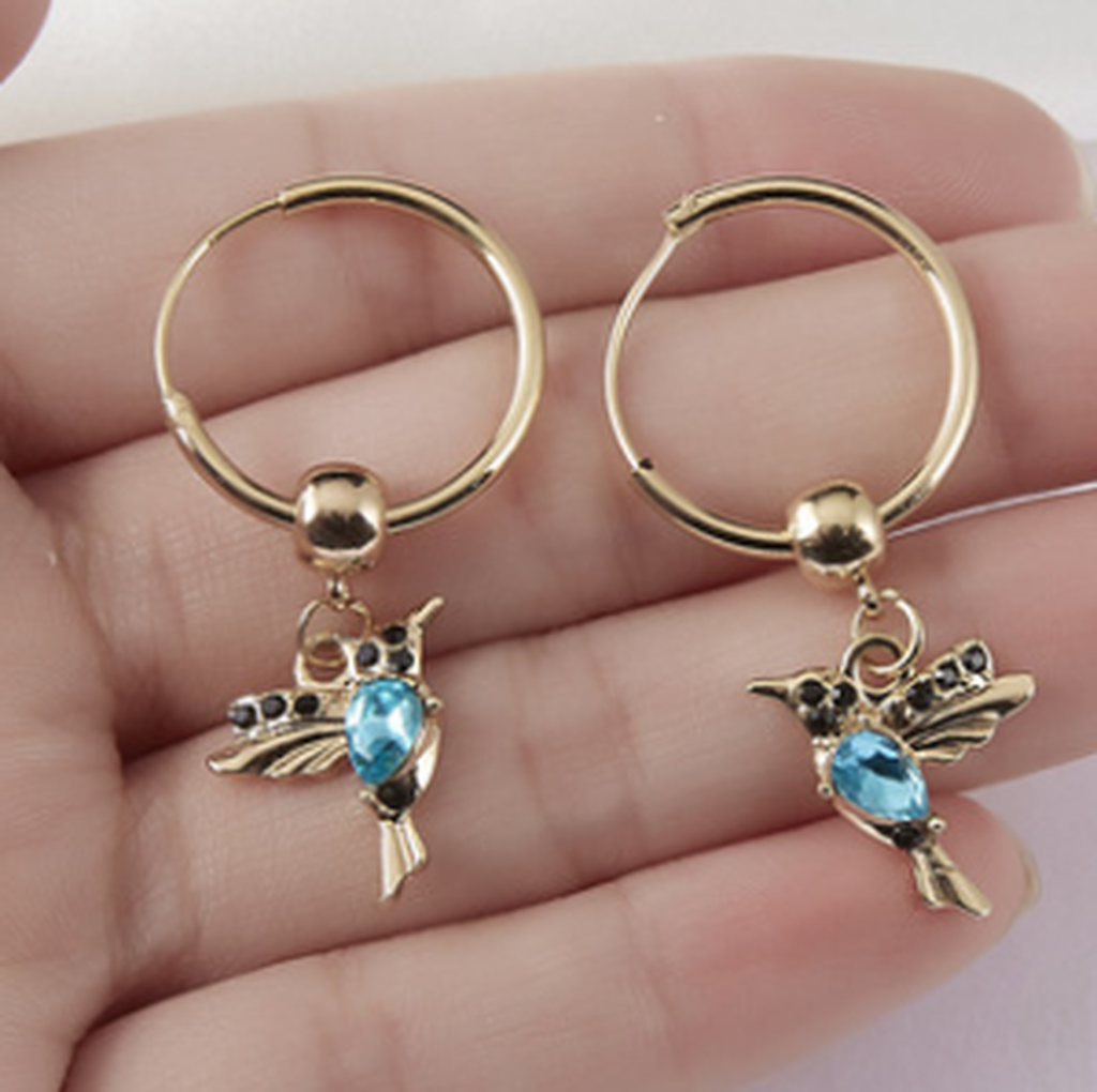 Set “Chameleon”: Necklace and Earrings