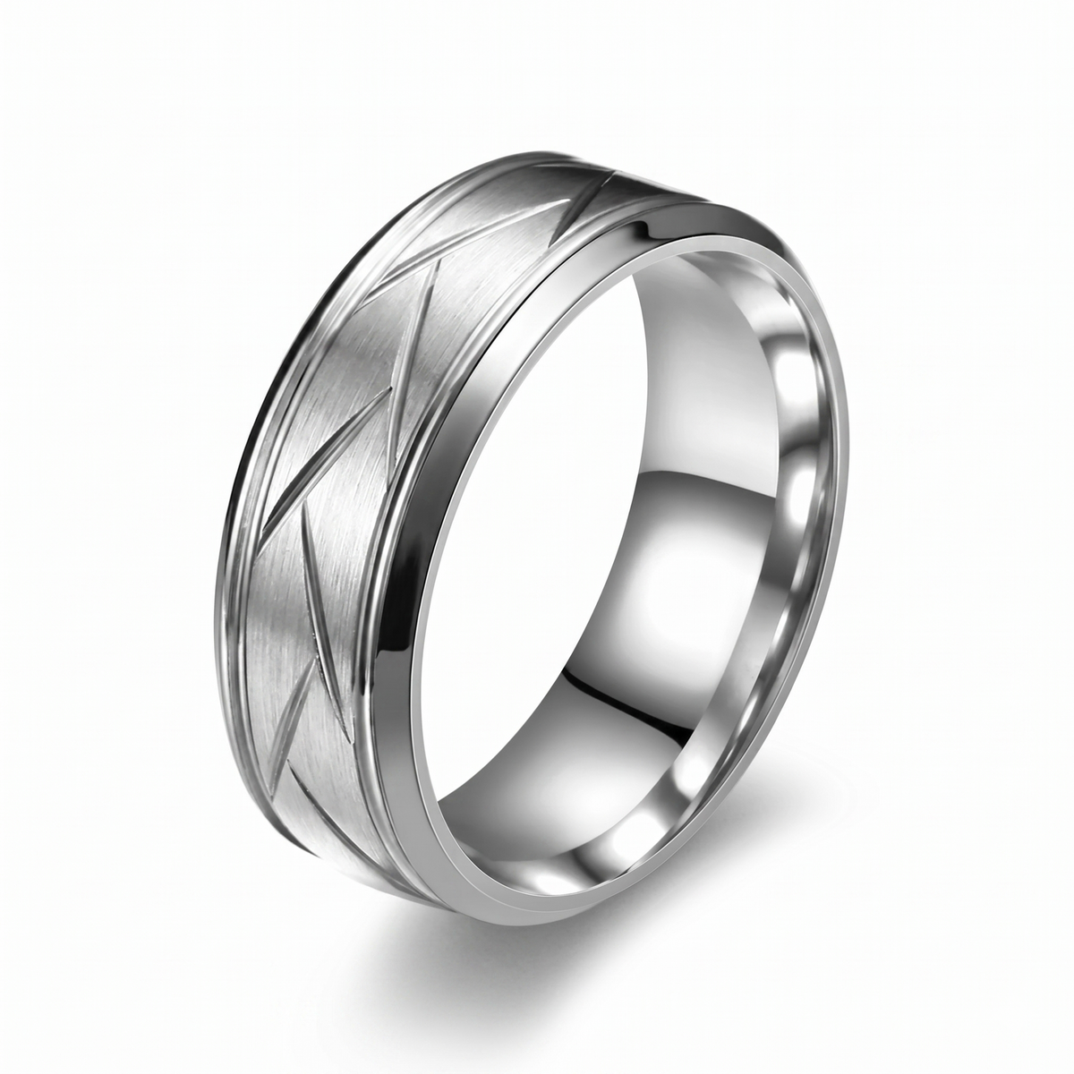 Heston Ring with Cut Line