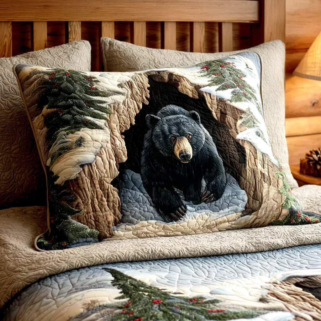 Padded Pillow Cover - Festive Nest