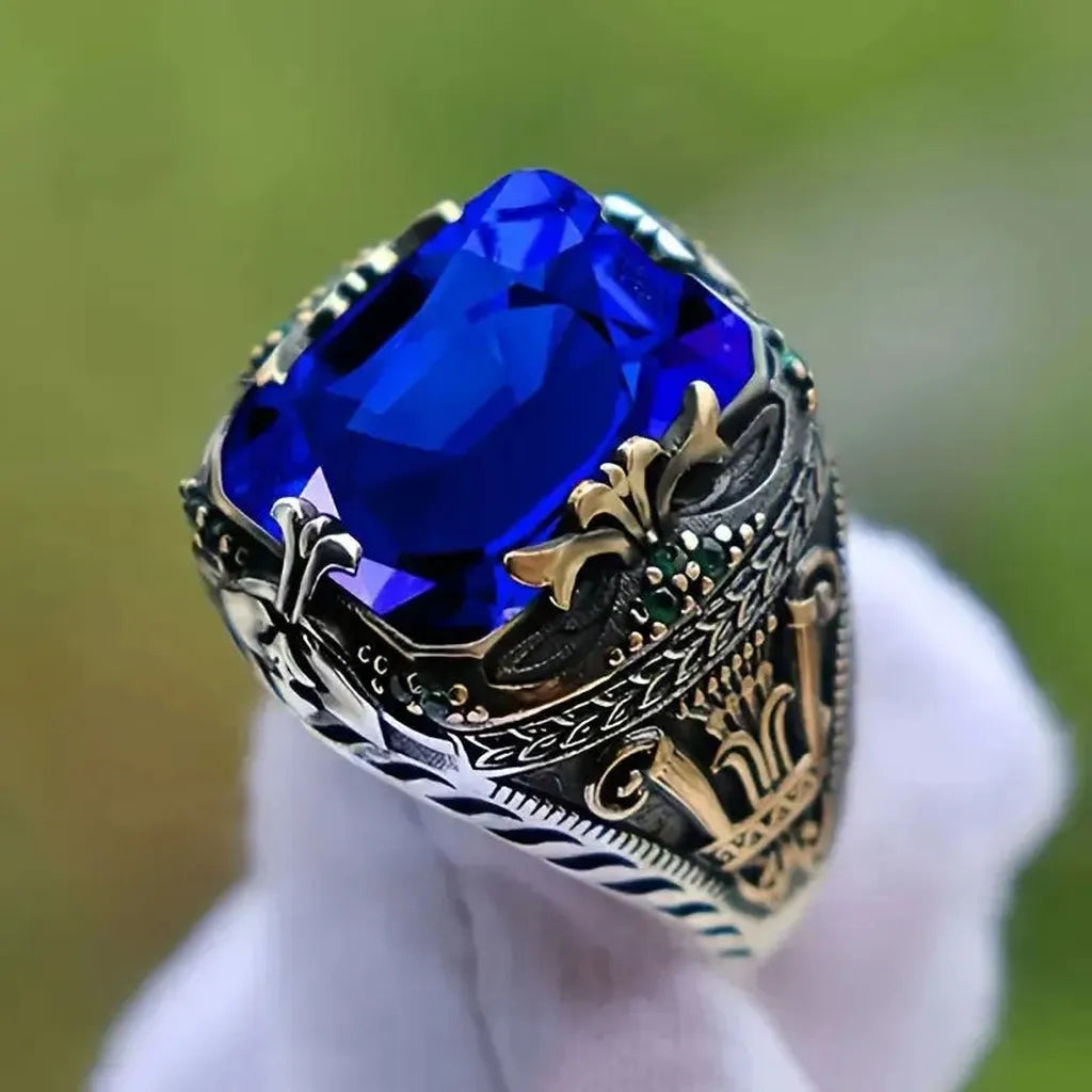 Saphira Ring | Two-Tone