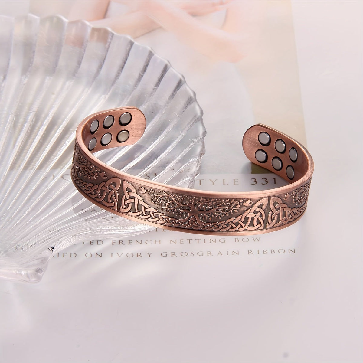 Copper Bracelet “Roots”