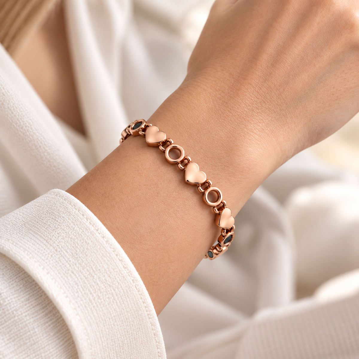 Copper Bracelet “Heart”