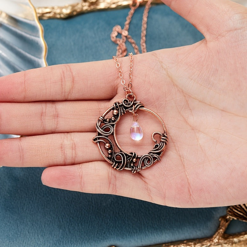 Copper Necklace “Drop”