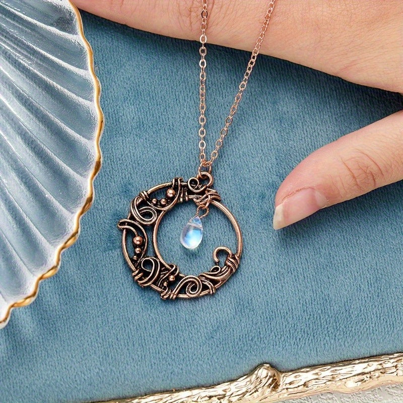 Copper Necklace “Drop”