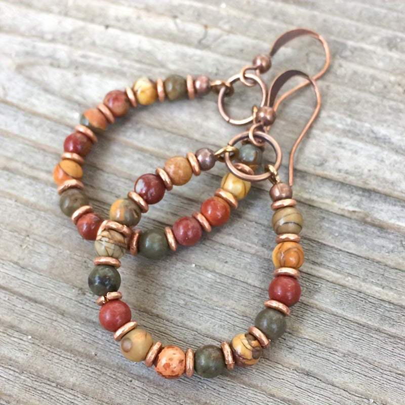 Sylvie Copper Earrings