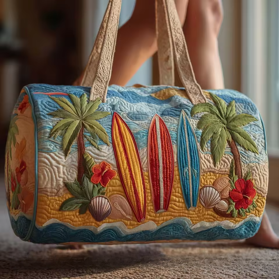 Soft Handmade Travel Bag
