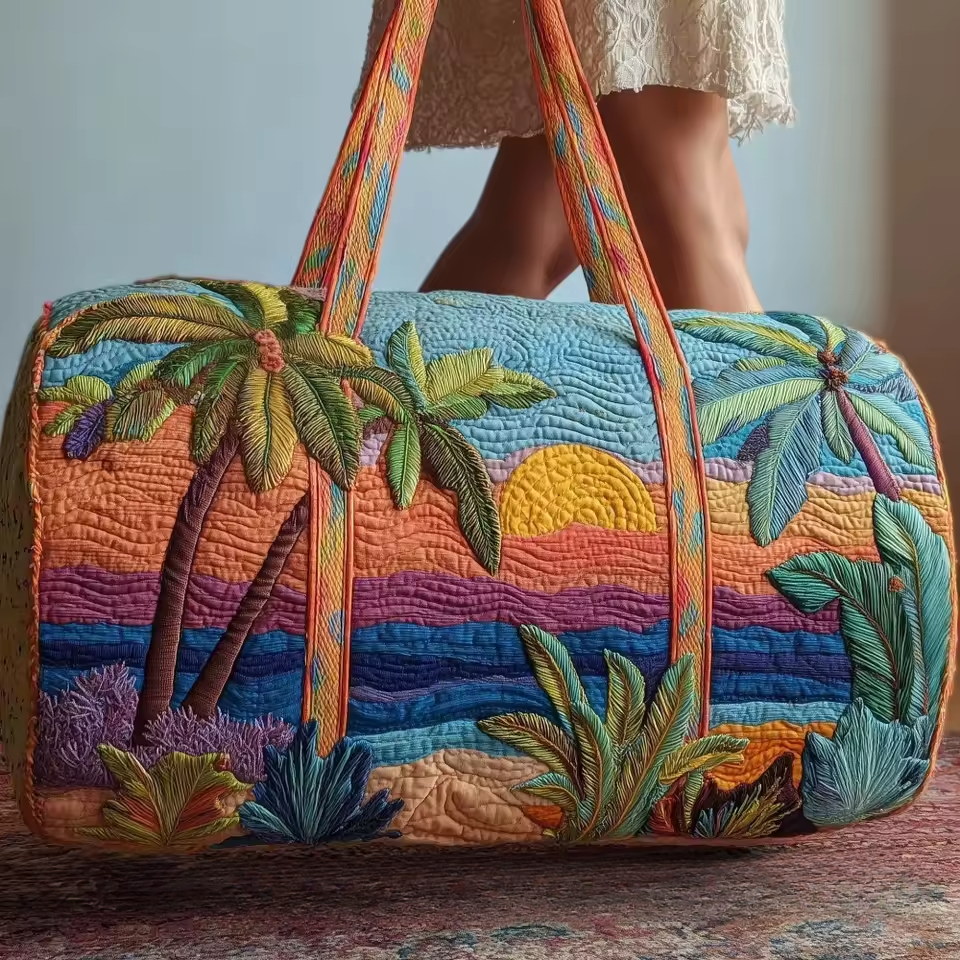 Soft Handmade Travel Bag
