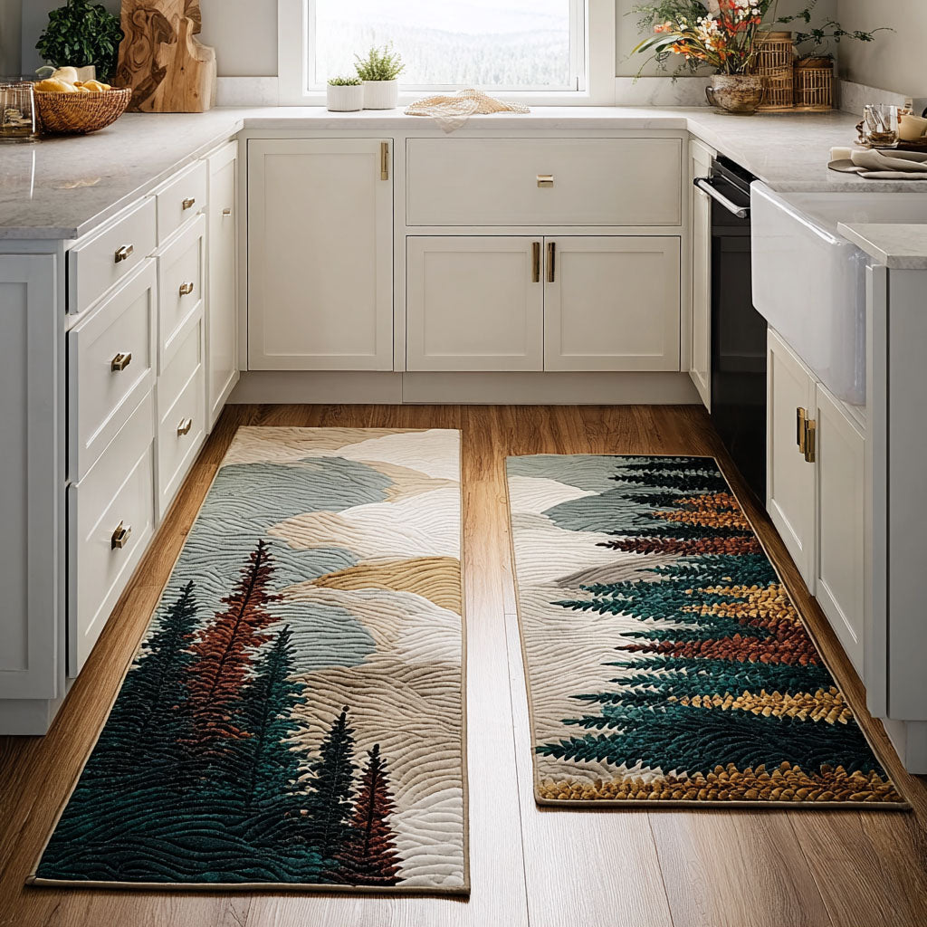 Non-Slip Kitchen Rug – Mountain View