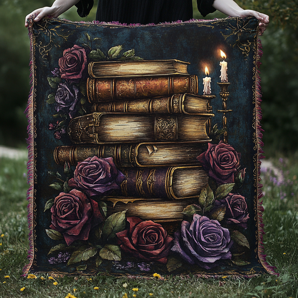 Woven Blanket – Mystic Garden