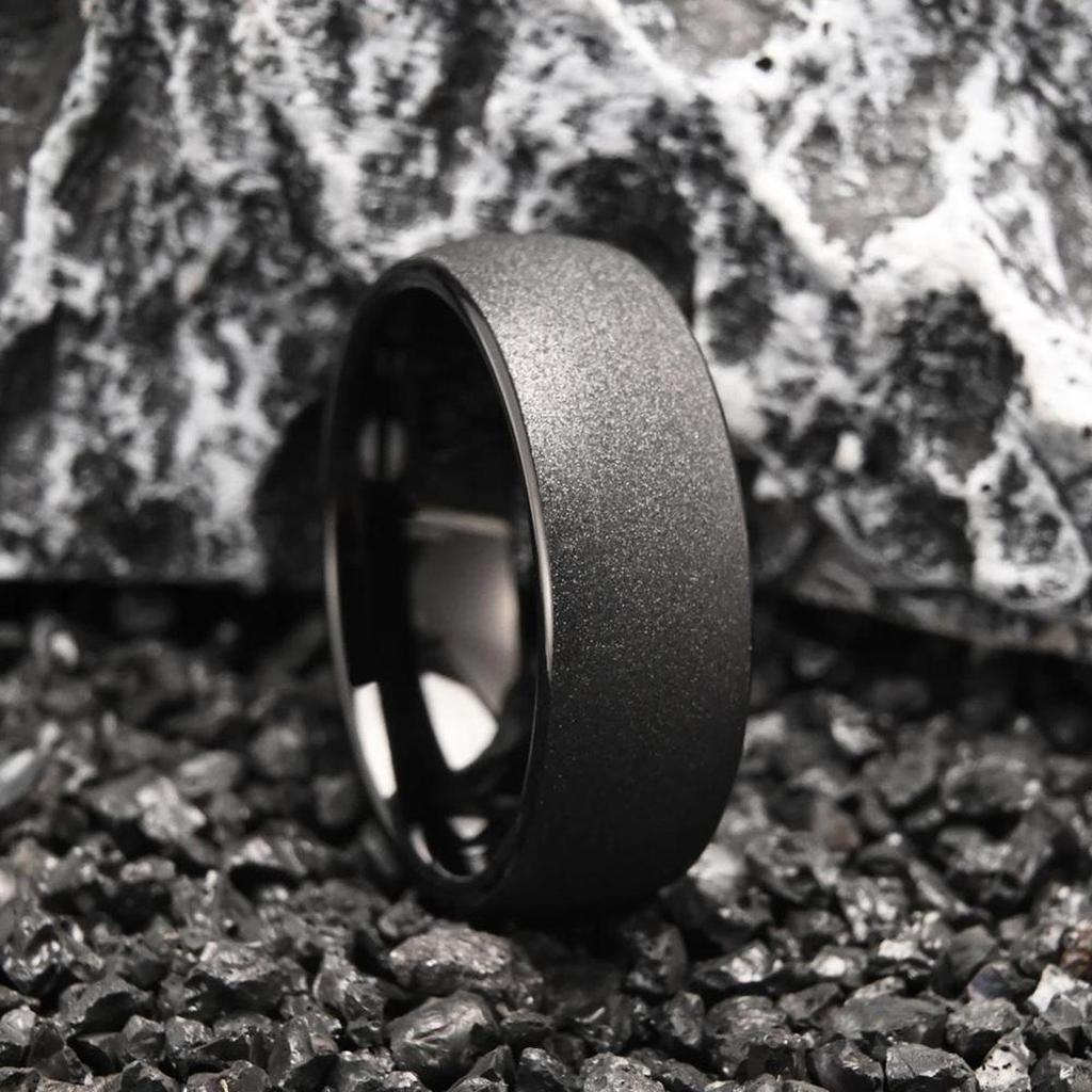 Night Song – Tungsten Carbide Ring