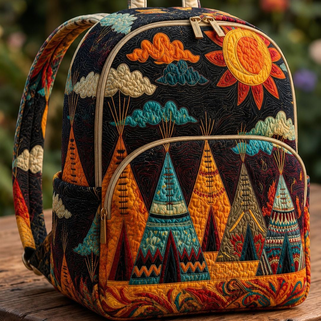 Quilted Backpack – Tents and Sun