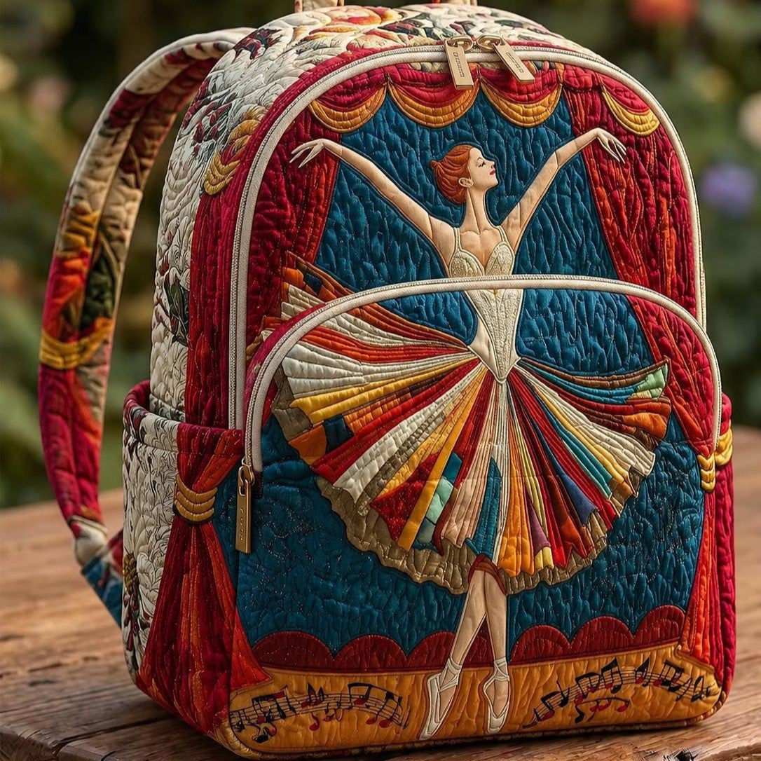 Quilted Backpack – Ballerina