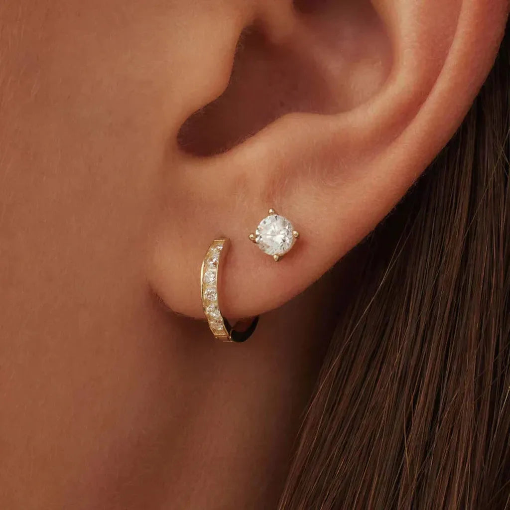 Earring Set “Dara” with Stones