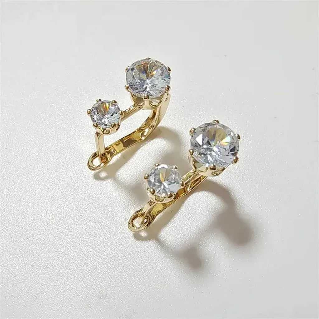 Earrings with Zirconia