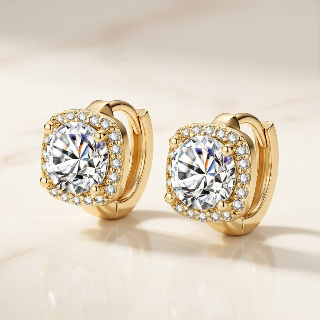 Earrings “Square Elegance”