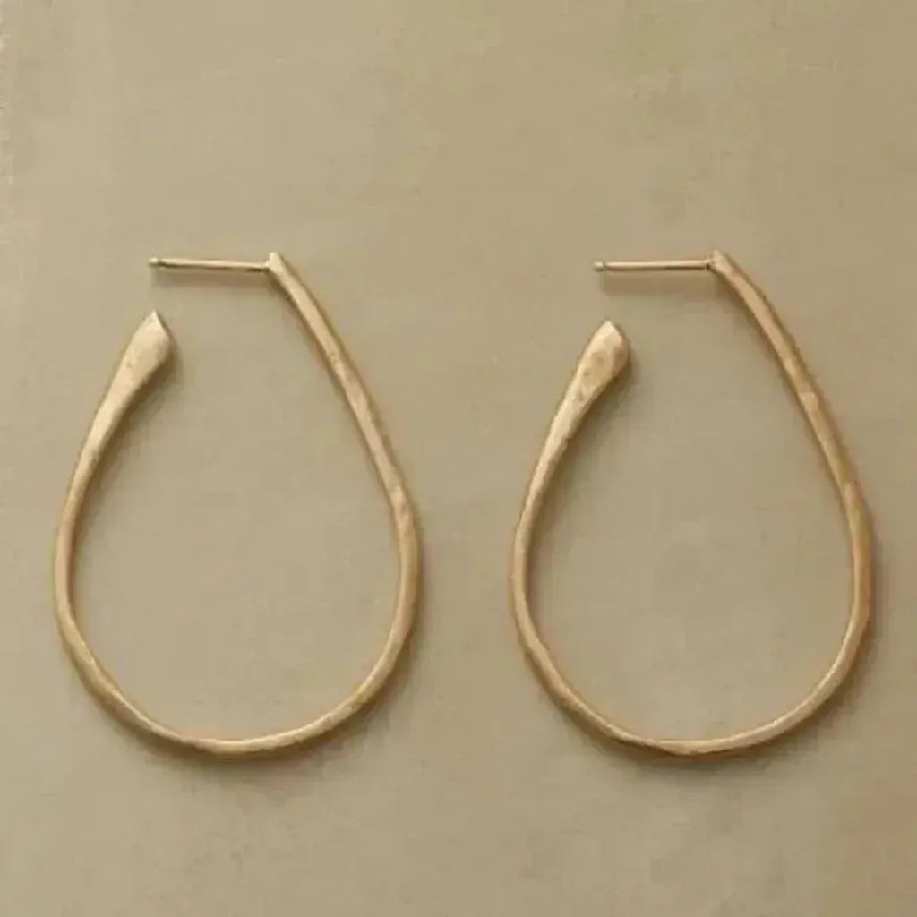 Retro Gold Earrings “Bear”