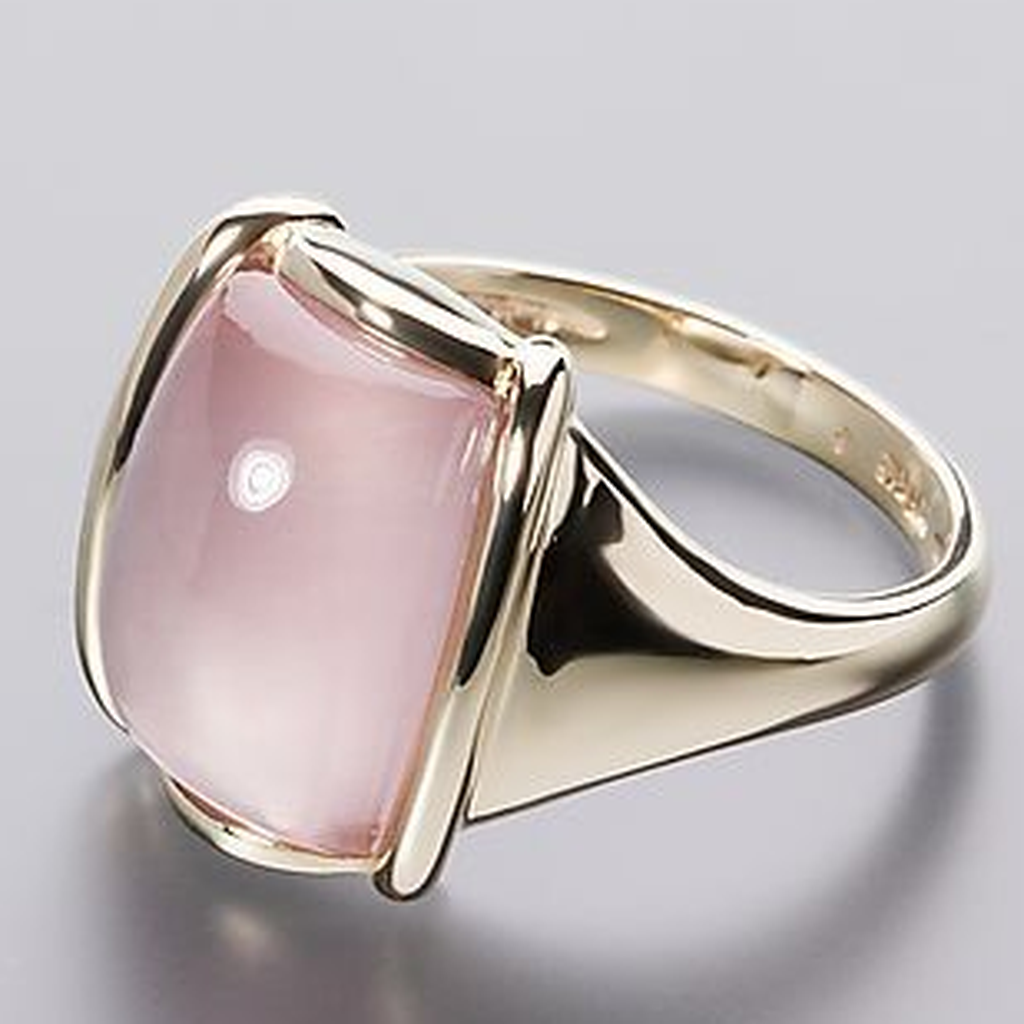 Square Retro Ring in Rose Gold