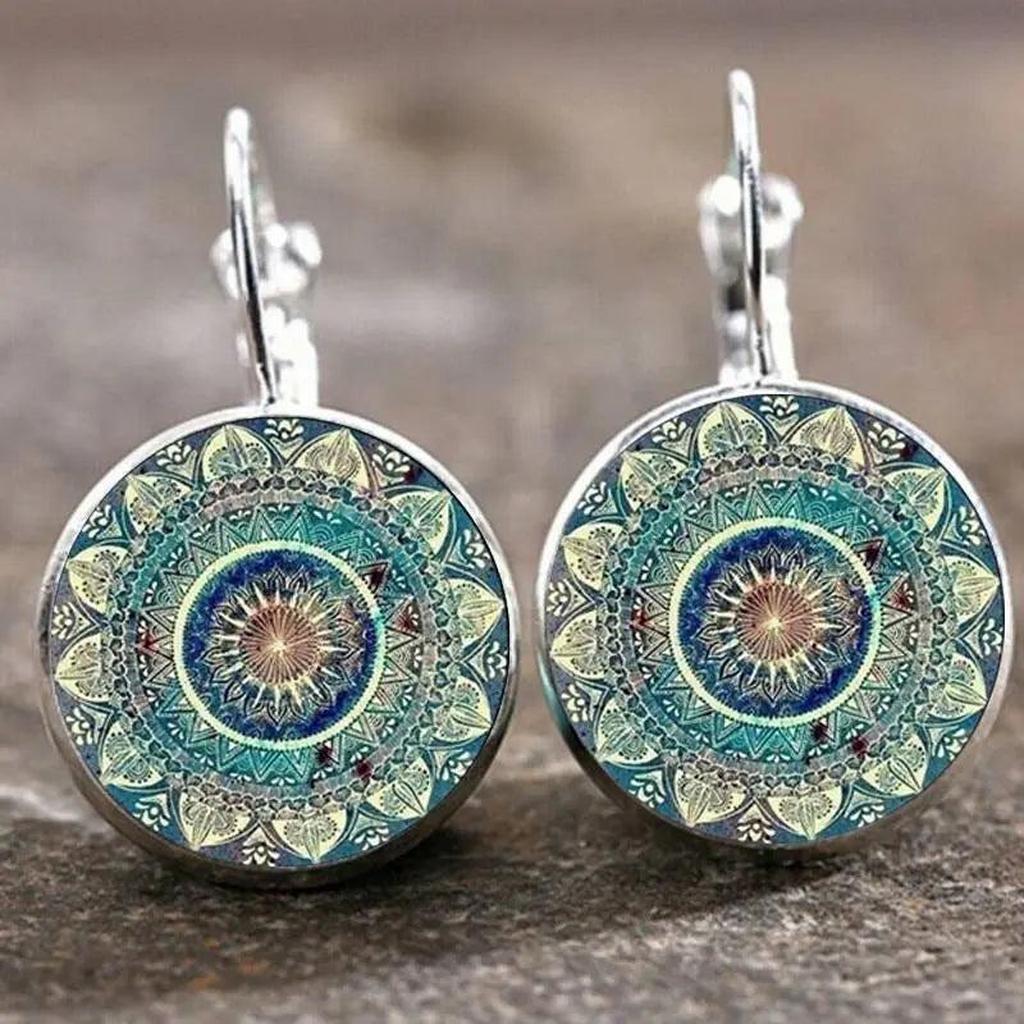 Round Retro Mandala Bracelets