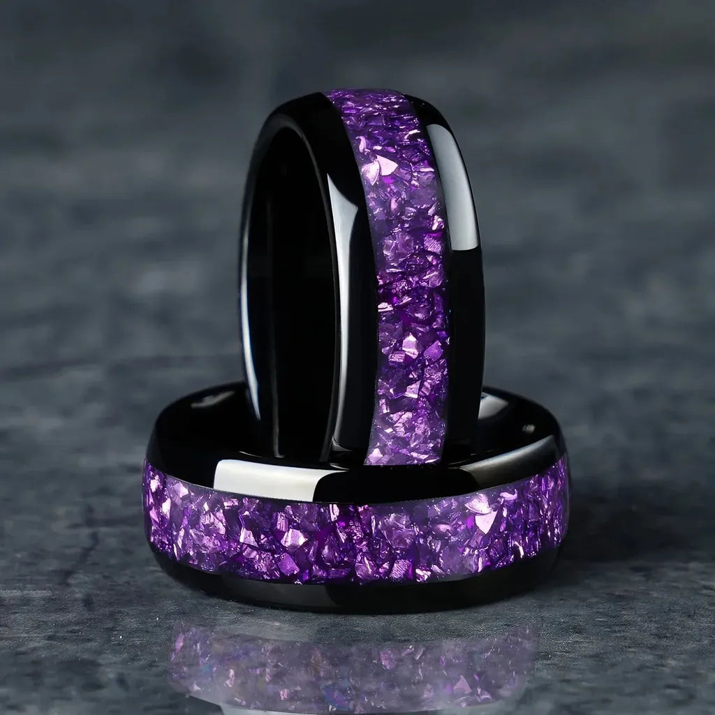 Joanna Ring with Amethyst