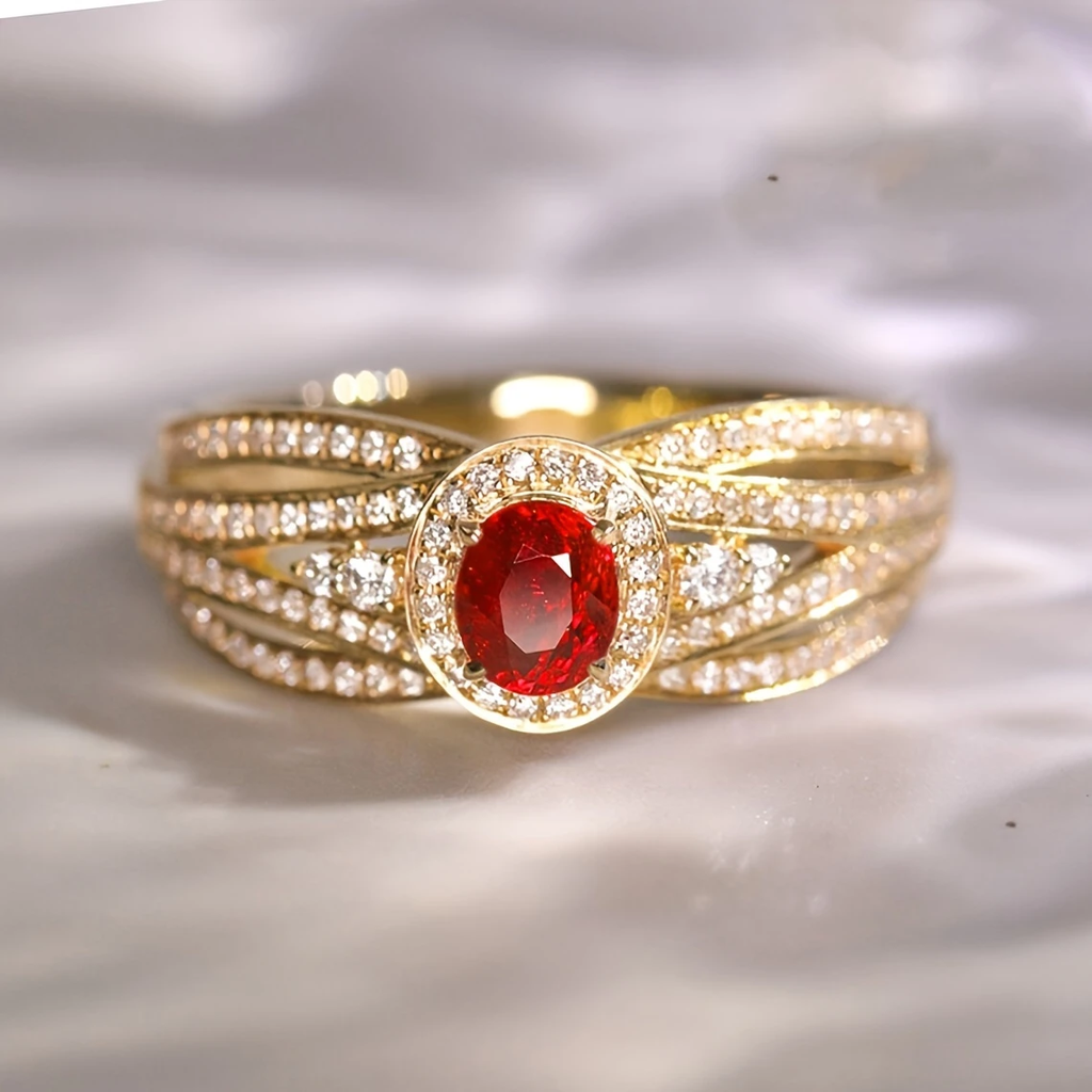 Ruby Ring | Gold