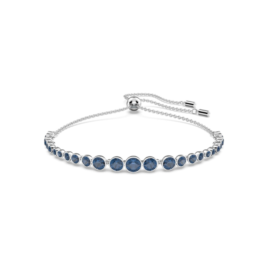 Sapphire Tennis Bracelet in Round Cut | White Gold