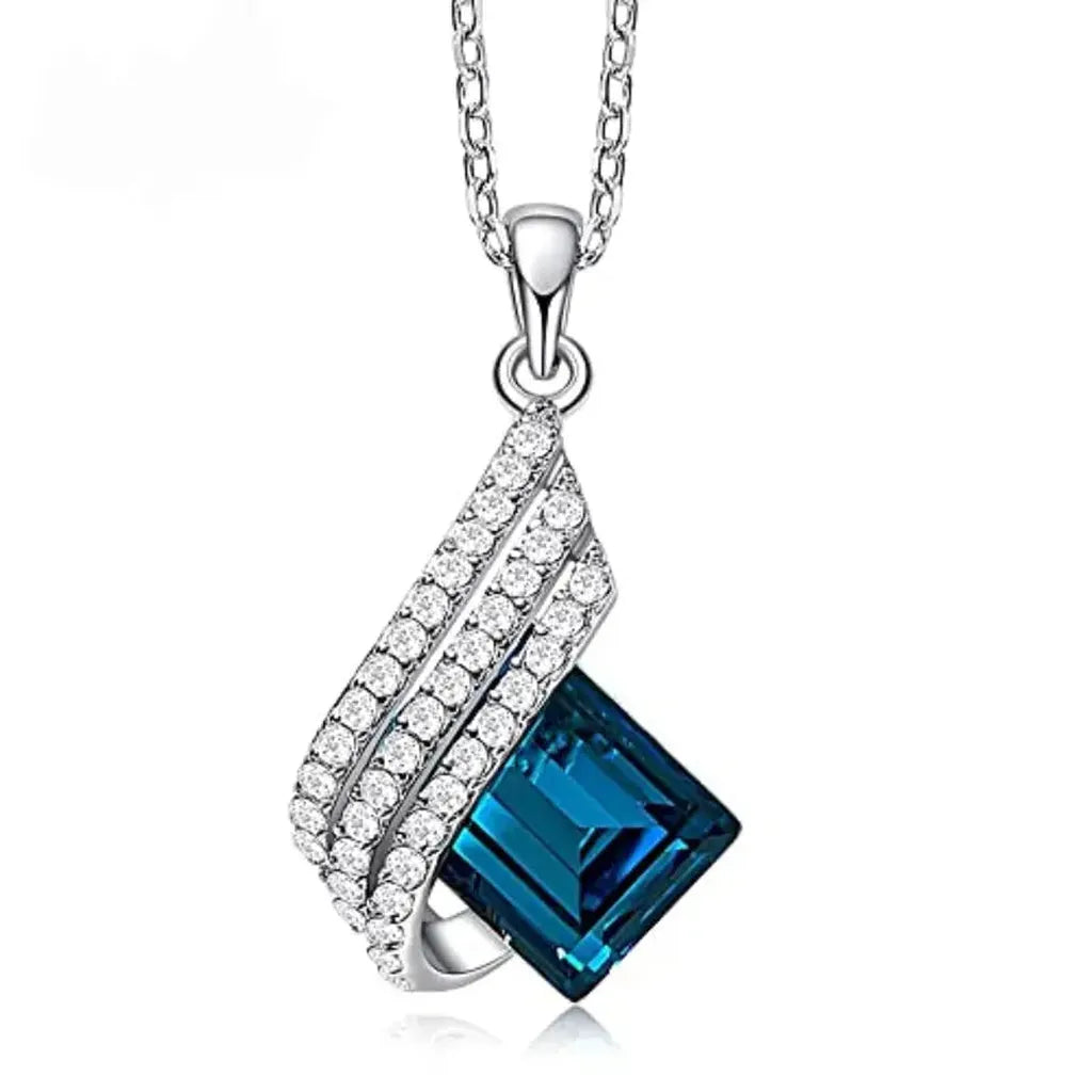 Jewellery Set “Vienna” in White Gold
