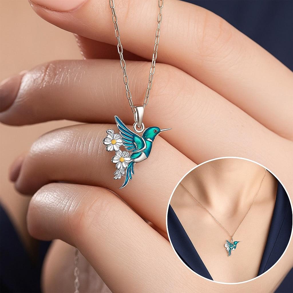 Gift Set: Necklace with Caviar Pendant and Earrings