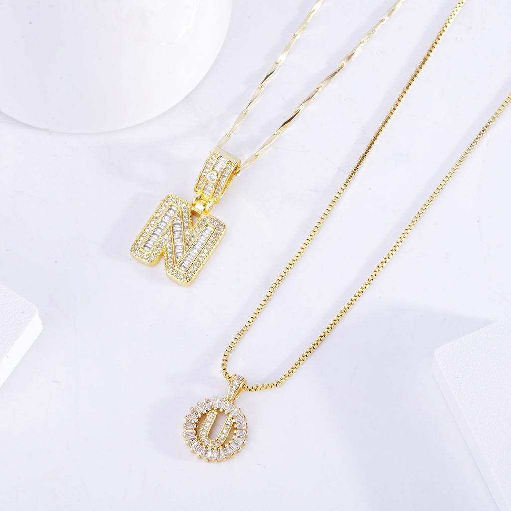 Set with Initial Necklaces
