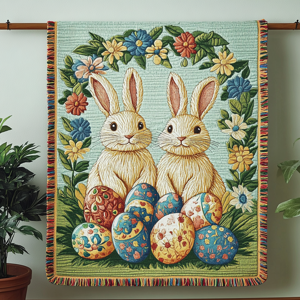 Woven Blanket – Spring Charm