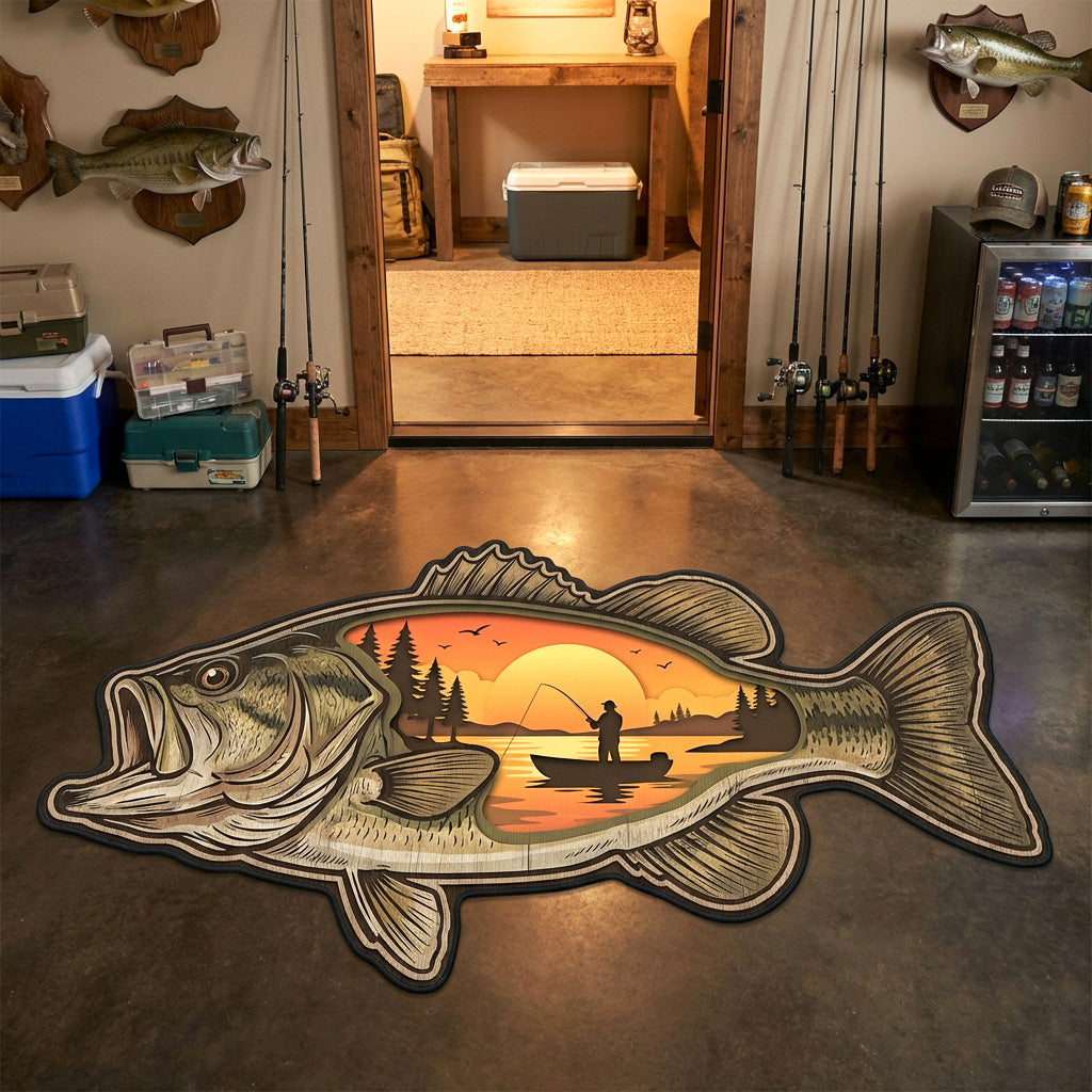 Shaped Rug – Sunset Shape