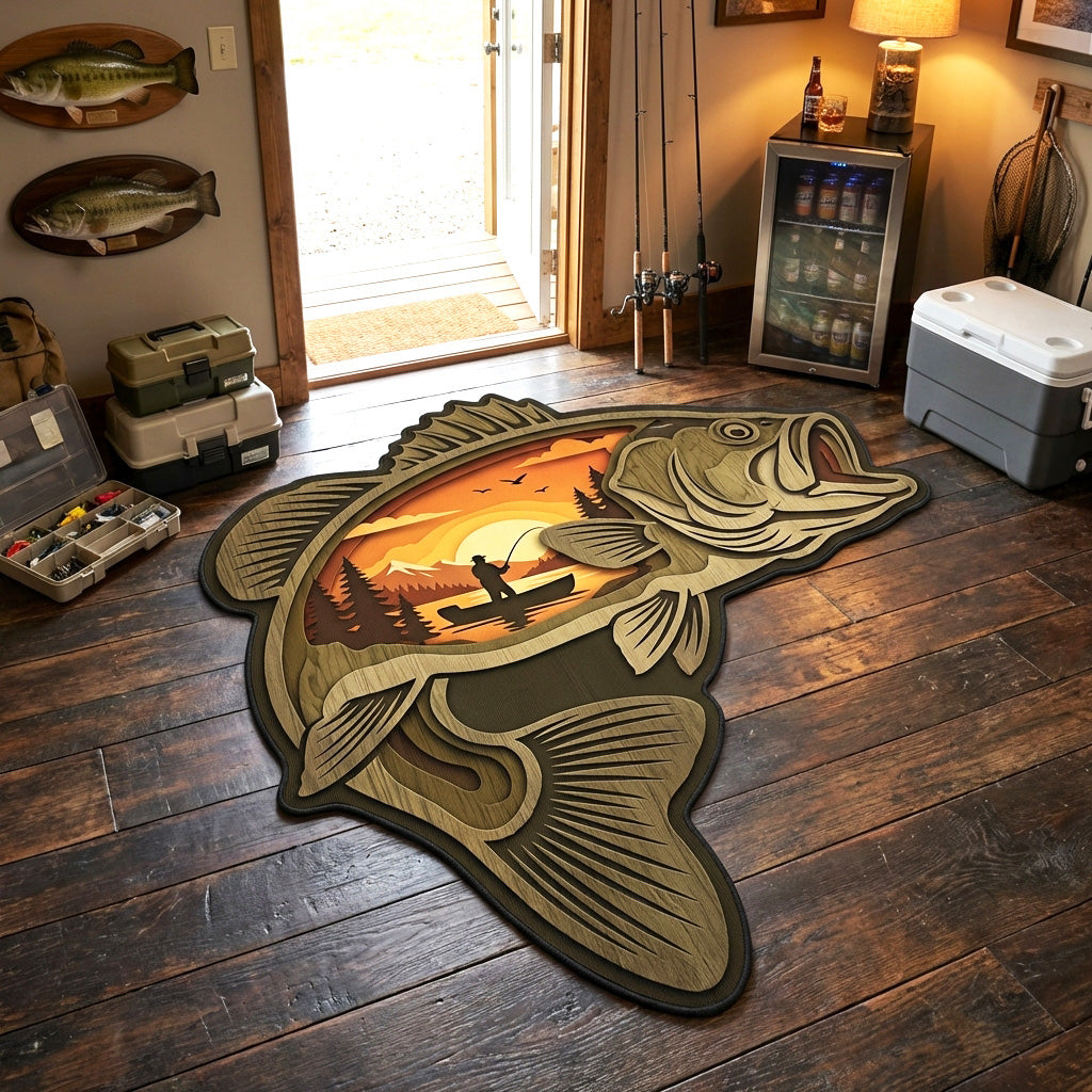 Shaped Rug – Sunset Shape