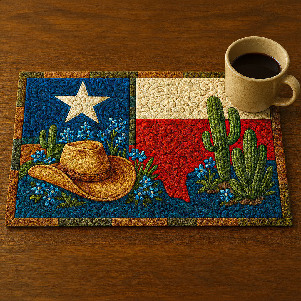 Quilted Placemats – Spirit of Texas