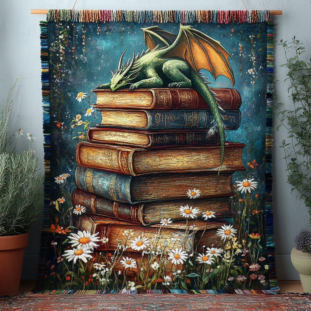 Woven Blanket – The Book Guardians