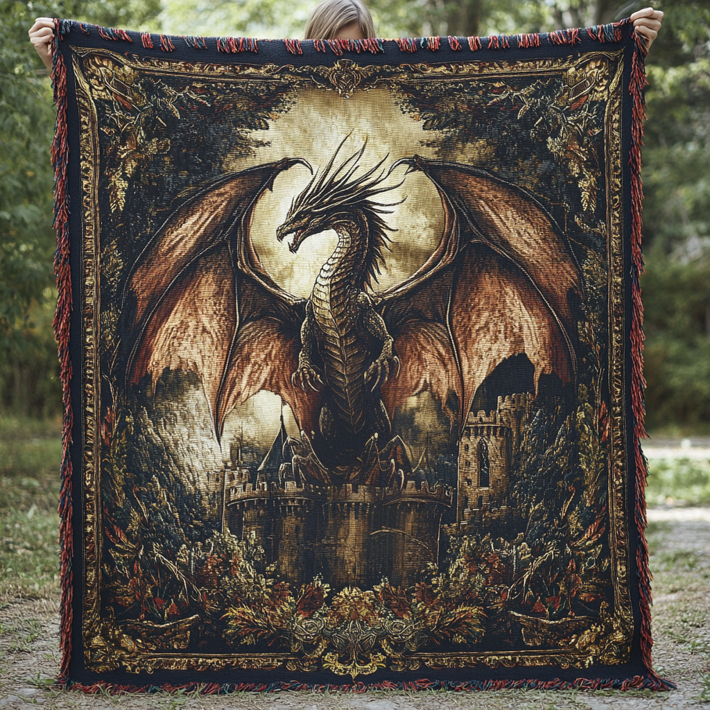 Woven Blanket – The Braided Enchanted Snake