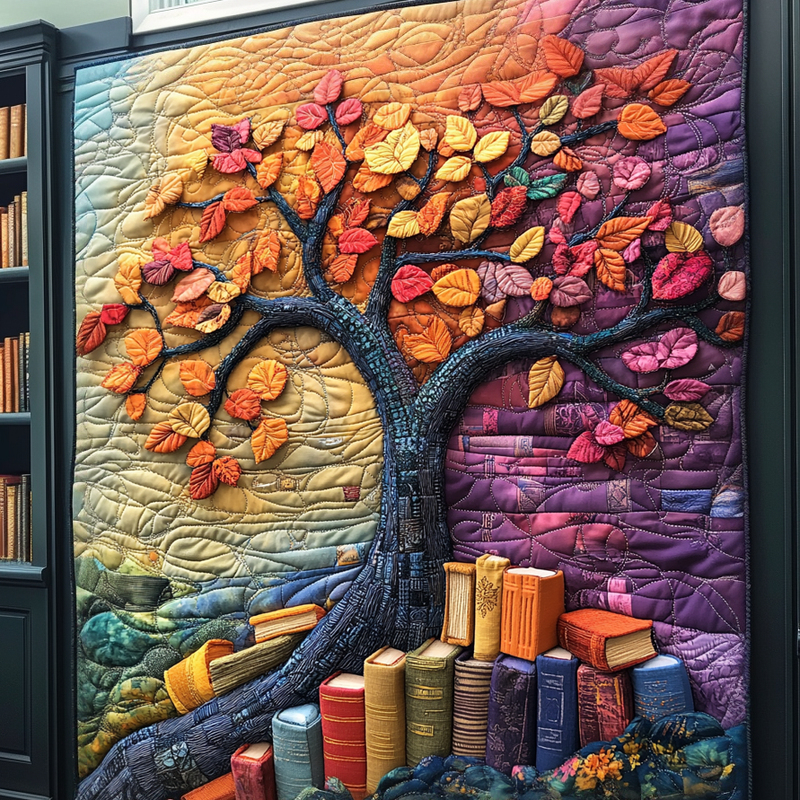 Quilted Blanket – Book Tree
