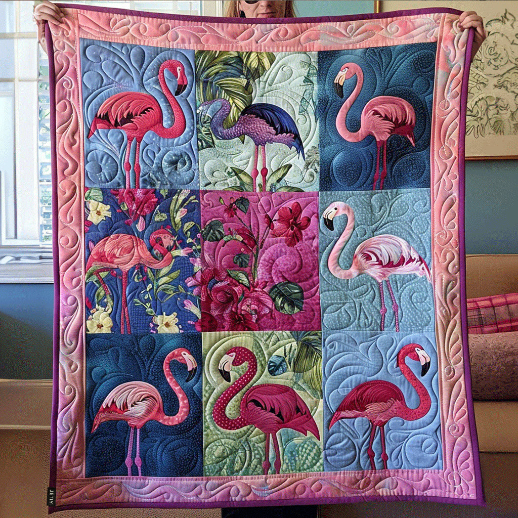 Quilted Blanket – Tropical Bliss