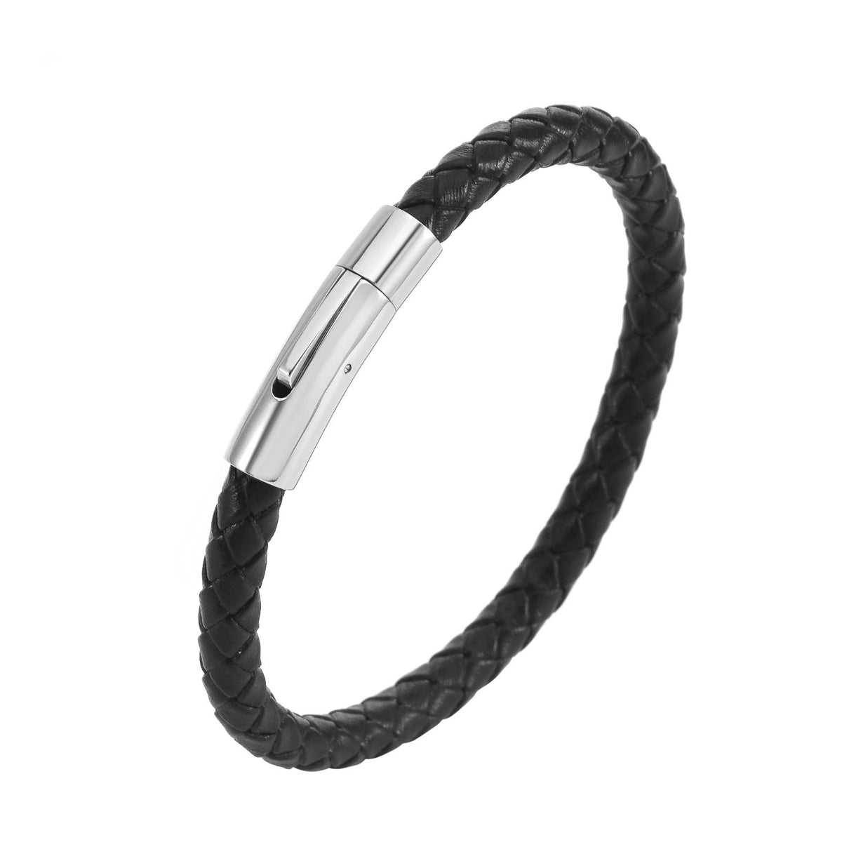 Valor Braided Leather Bracelet | Gold