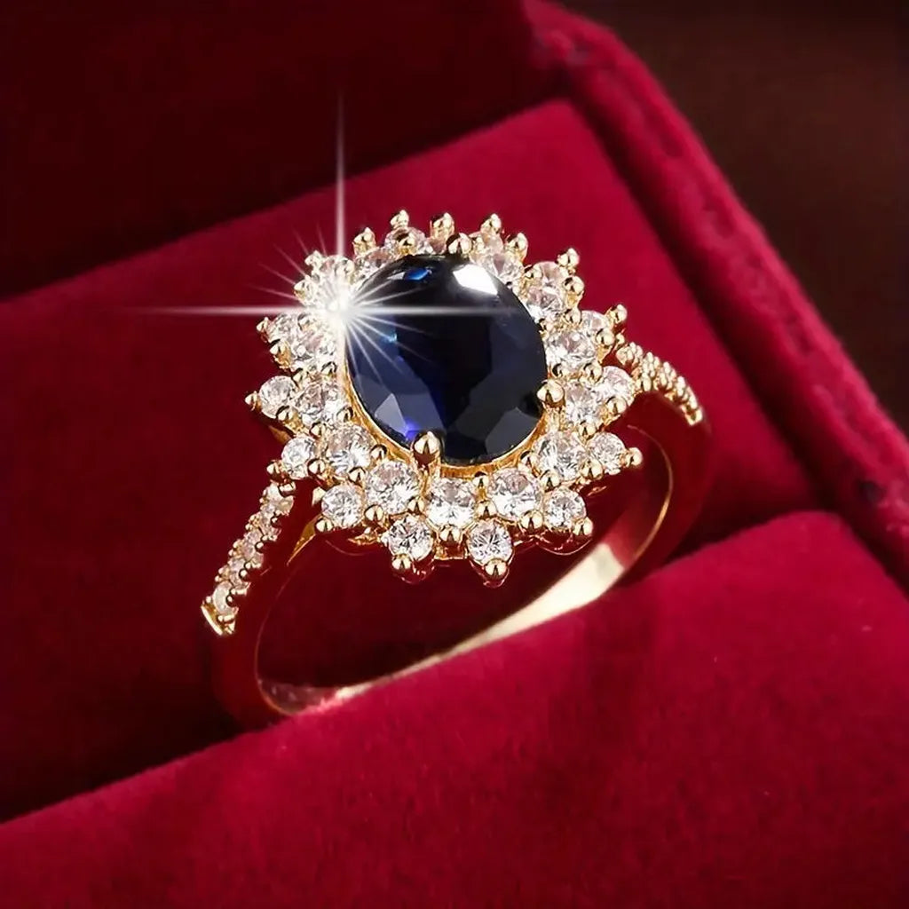 Vionne Saphirae Ring | Gold