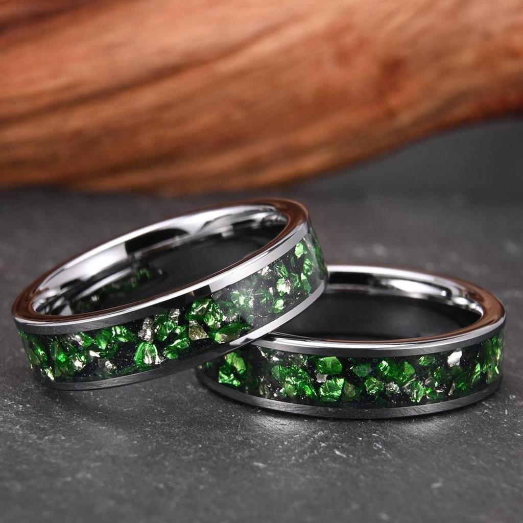 Viridian – Tungsten Carbide Ring