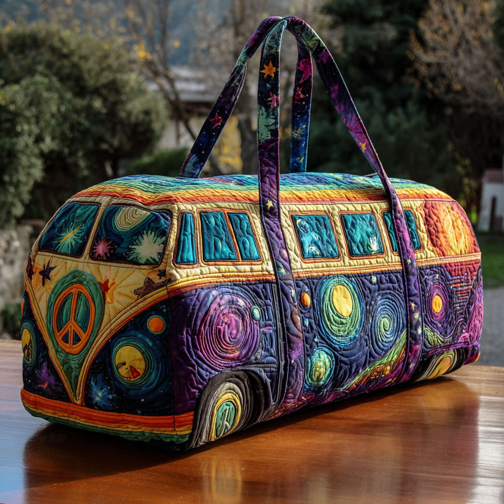 Quilted Travel Bag – Hiking Trails