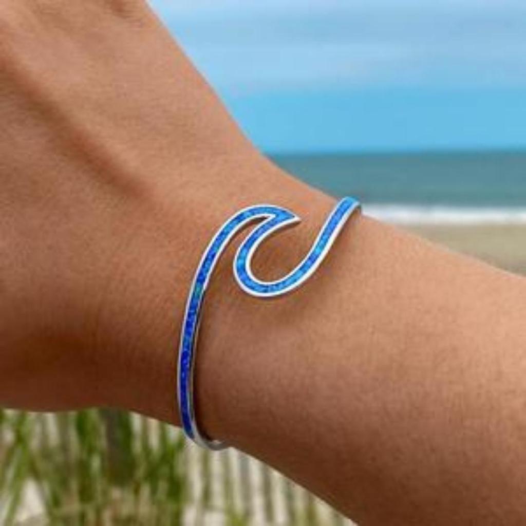 White Gold Bracelet “Opal of the Sea”
