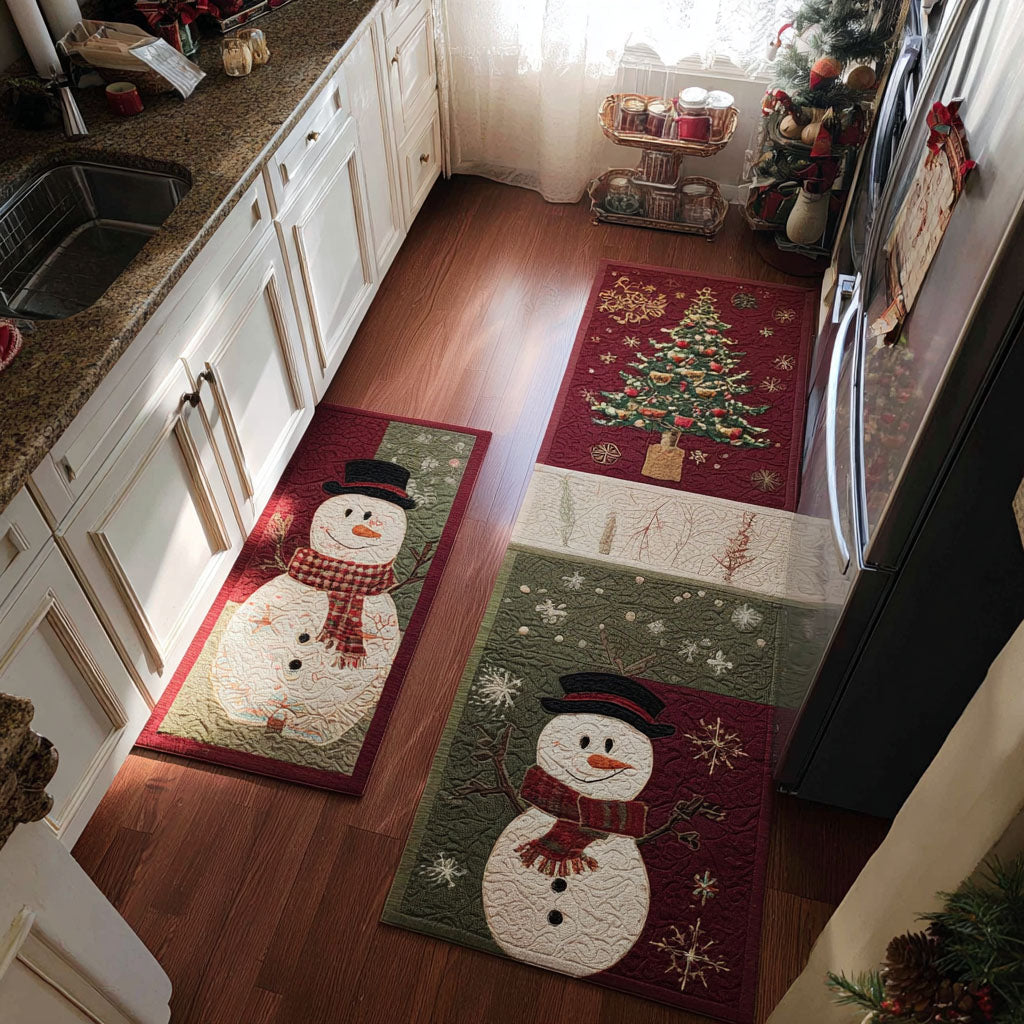 Non-Slip Kitchen Rug – Classic Winter
