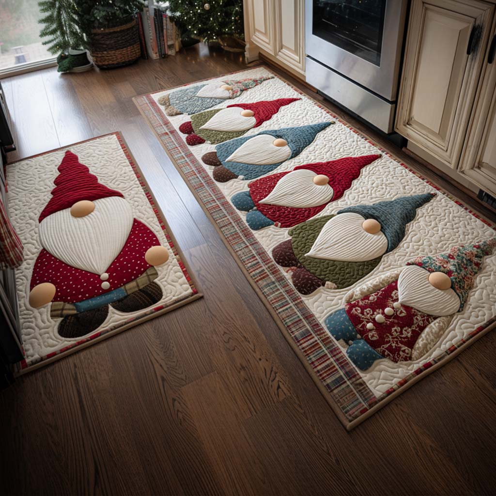 Non-Slip Kitchen Rug – Christmas Kitchen Rug Traditional Atmosphere