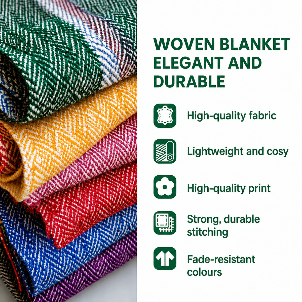 Woven Blanket – Trunked Harmony