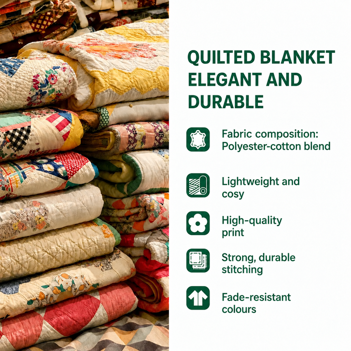 Quilted Blanket – Rottweiler's Autumn Breeze
