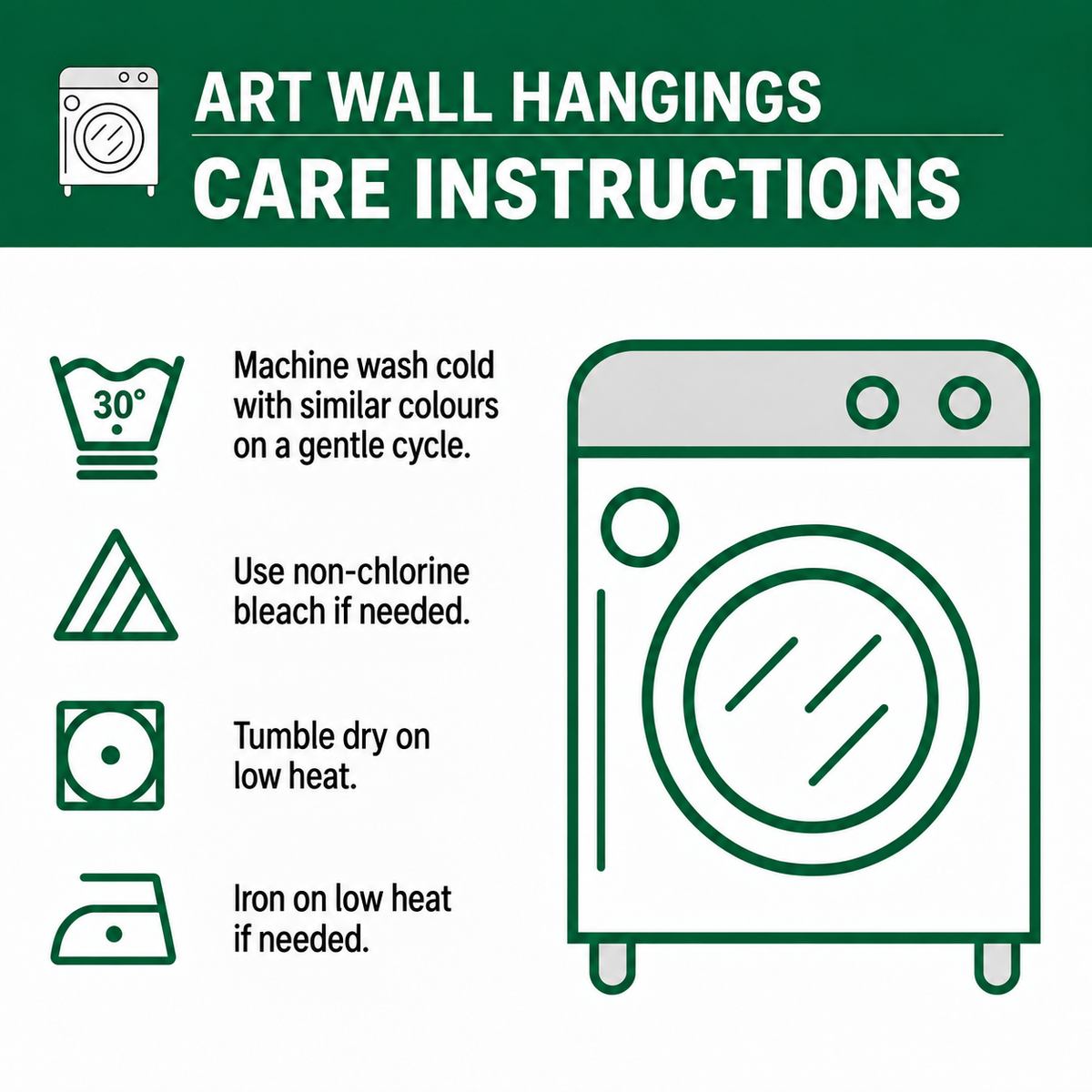 Art Wall Hanging – Bicycle Flowers