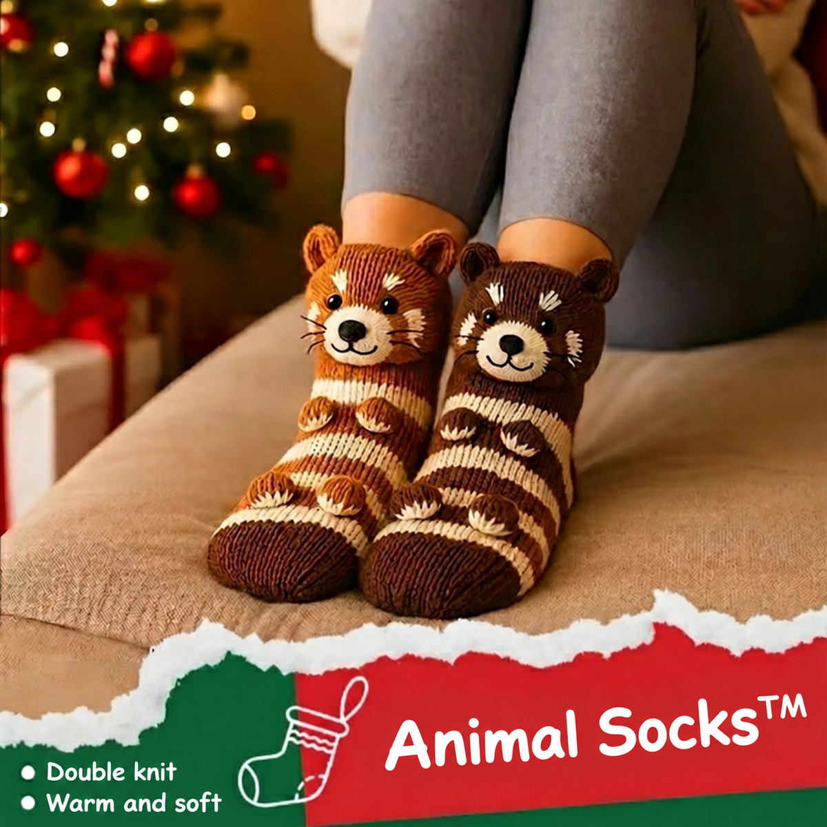 Sofía - Rolled-Up Striped Socks