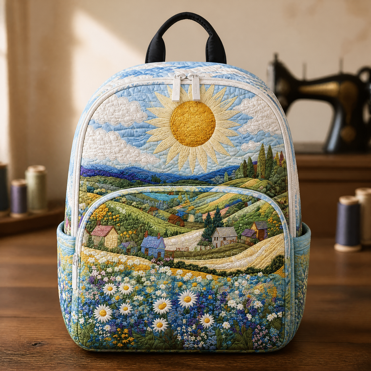 Quilted Backpack